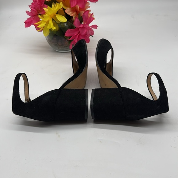 Sam Edelman Black Suede Heels - Picture 5 of 7